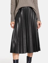 GERRY WEBER Dames Zwierige plooirok Schwarz-46