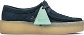 Clarks - Dames schoenen - Wallabee Cup - D - Blauw - maat 4,5