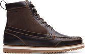 Clarks - Heren schoenen - Durston Hi - G - Bruin - maat 8