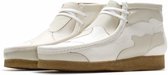 Clarks - Heren schoenen - Wallabee Patch - G - wit - maat 7