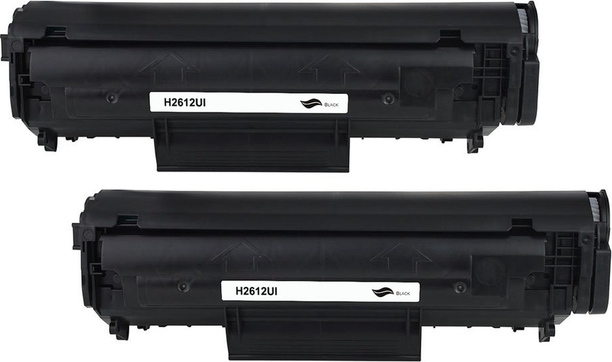 HP Q2612A - Toner Zwart - 2.000 pagina's - Huismerk Compatible - Geschikt voor Canon FAX L12 Canon Fax-L100 Canon Fax-L140 HP LaserJet 1010 HP LaserJet 1012 HP LaserJet 1015 HP LaserJet 1018 HP LaserJet 1020 HP LaserJet 1022 HP LaserJet 3015