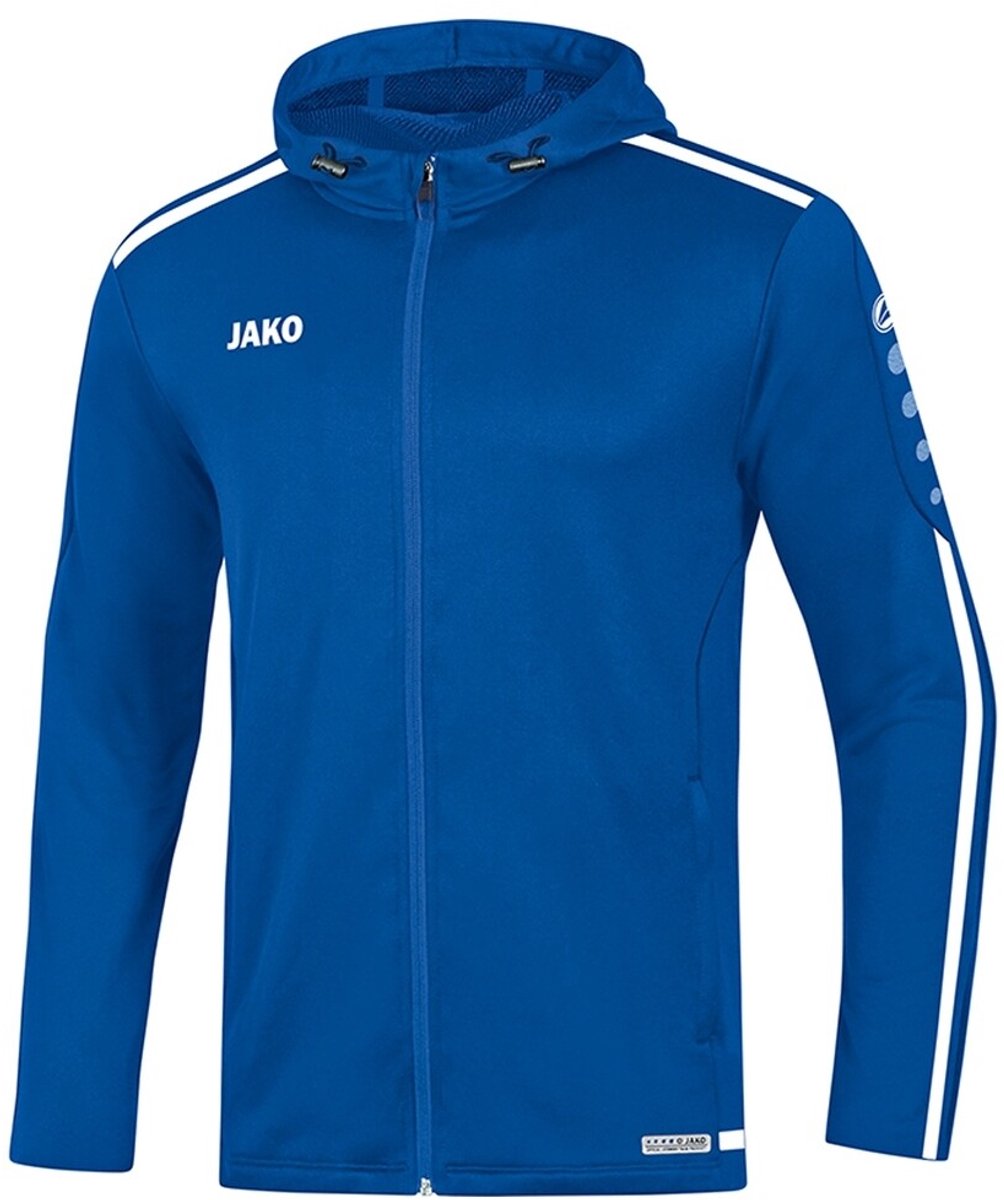 Jako Striker 2.0 Hoodie Kinderen - Royal / Wit | Maat: 128
