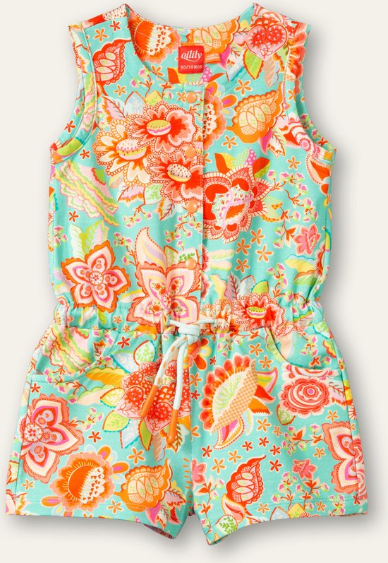 Oilily Picture - jersey - Meisjes - Turquoise - 110