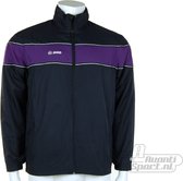 Jako Woven Jacket Player - Sportshirt -  Heren - Maat S - Dark Navy;Purple