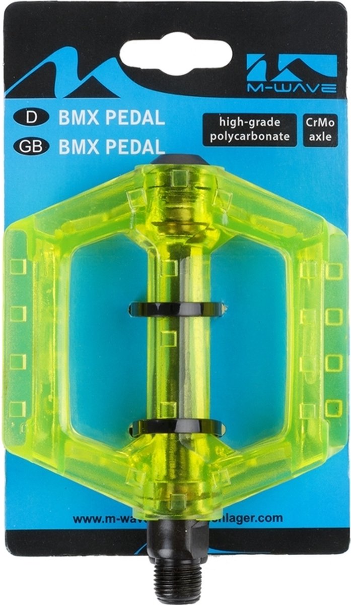 Fietspedalen BMX Geel