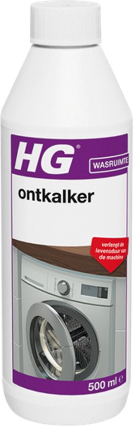 HG ontkalker - 500ml - verwijdert kalk en ketelsteen - geschikt voor koffiezetapparaten, waterkokers en wasmachines