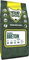 Senior 3 kg Yourdog epagneul breton hondenvoer