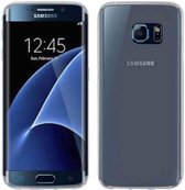 FONU Siliconen Backcase Hoesje Samsung Galaxy S7 Edge - Transparant