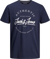 Jack & Jones T-shirt Dusty Navy Blazer (Maat: 4XL)