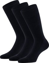 Apollo | Wollen sokken heren | Navy Blauw | Maat 43/46 | Wollen sokken badstof | Merino wol | Naadloos