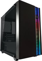 GAME HERO Goblins X8 Gaming PC Behuizing Zijpaneel Van Gehard Glas RGB -  1 x USB 3.0 ingang - 2 x USB 2.0 ingang - HD-audio