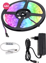 Lagiba 12V LED strip set - 400 cm - RGB - 28.8 Watt