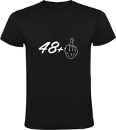 49 jaar Heren t-shirt | verjaardag | feest | grappig | cadeau | Zwart