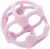 Bo Jungle - Silicone Speelgoed Baby - Bijtring - Bal grijpspeeltje - Tandvlees massage - Bij doorkomende tandjes - Ball Silicone Pastel Pink