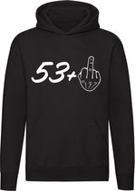 54 jaar Hoodie - verjaardag - 54e verjaardag - feest - jarig - verjaardagstrui - grappig - unisex - trui - sweater - capuchon