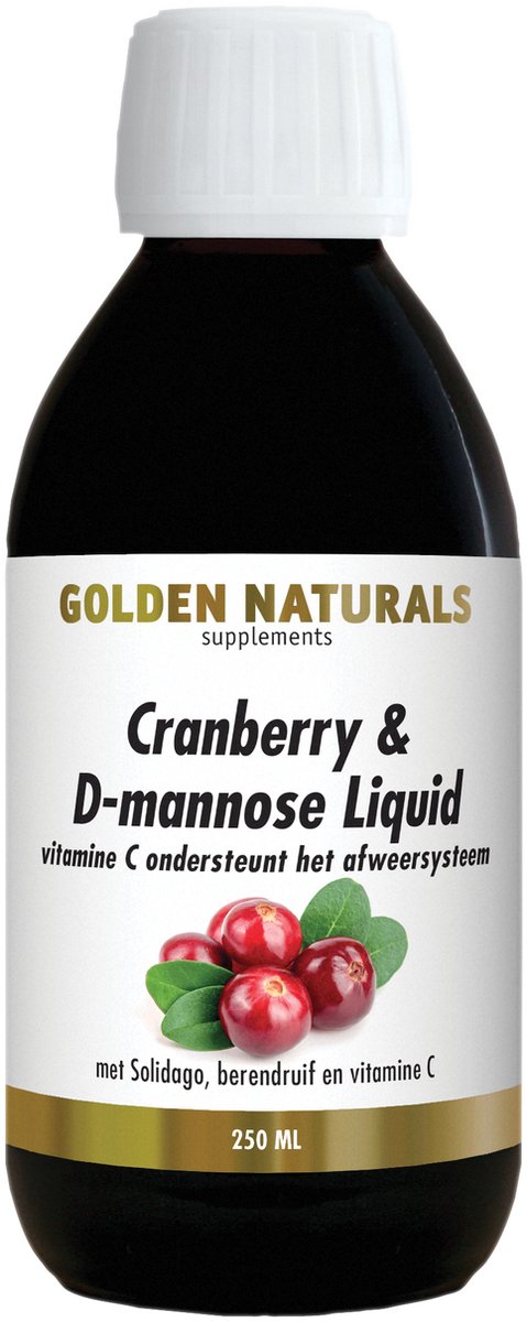 Goedkoopste Golden Naturals Cranberry & D-mannose Liquid (250 milliliter