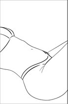 Walljar - Bikini Body - Muurdecoratie - Plexiglas schilderij
