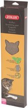 Zolux krabplank karton met catnip (44X11,5X3 CM)