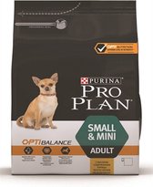 Pro Plan Adult Small & Mini Honden Droogvoer - Kip - 3 kg