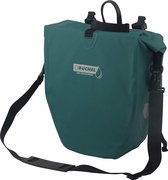 Büchel Luxe Pakaftas / Enkele fietstas - 100% Waterdicht - Met Schouderband - Luxe Pakaf-Systeem - 25,4 Liter - Turquoise