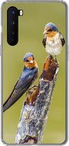 OnePlus Nord - Vogels - Branche - Portrait - Coque de téléphone en Siliconen
