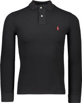 Polo Ralph Lauren Polo Zwart Getailleerd - Maat S - Mannen - Never out of stock Collectie - Katoen