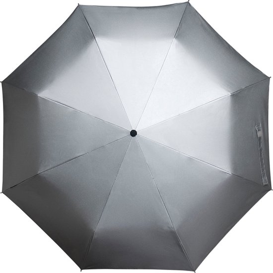 Pracht Vernederen Maak een bed MiniMAX - Opvouwbare Paraplu - Windproof - Ø 100 cm - Zilver | bol.com