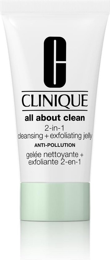 CLINIQUE - All About Clean™ 2-in-1 Cleansing + Exfoliating Jelly - 150 ml - scrub - Clinique