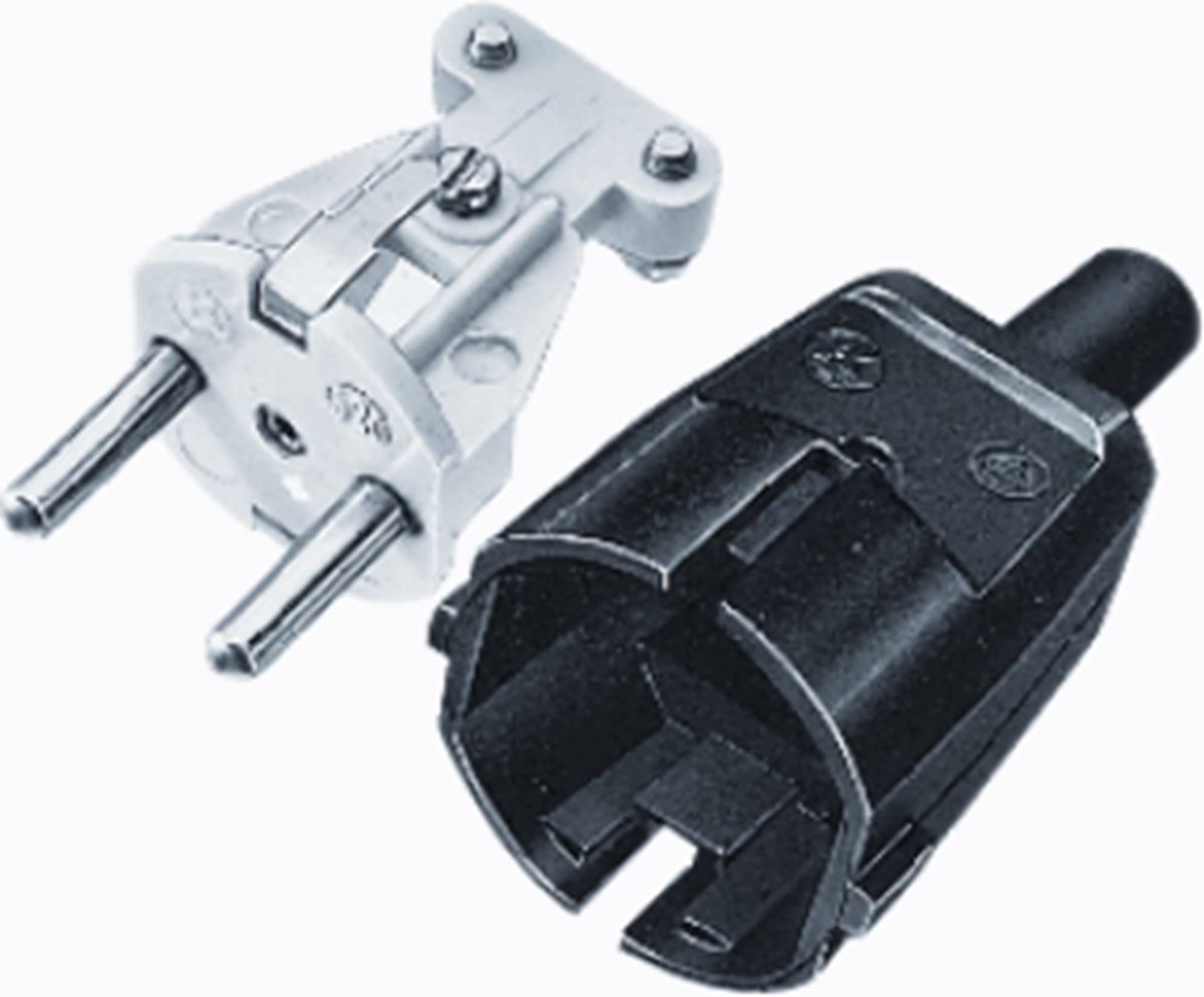 ABL Stekker PVC - Wit - 16a