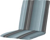 Madison - Lage rug - Stef grey - 97x49 - Grijs