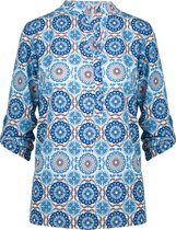 Spiraal Blouse Blauw