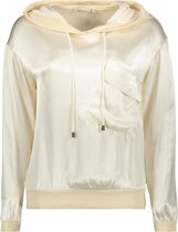 Mexx Trui Hooded Sweater Fl1880023w 110701 Off White Dames Maat - XXL