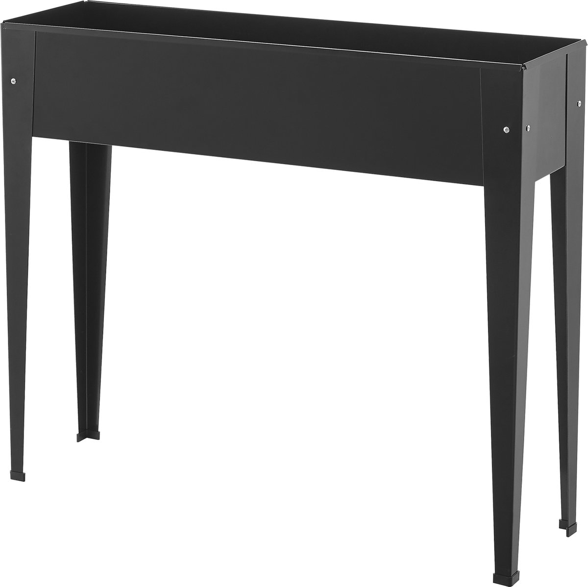 Kweektafel plantenbak 98x25x82 cm staal antraciet