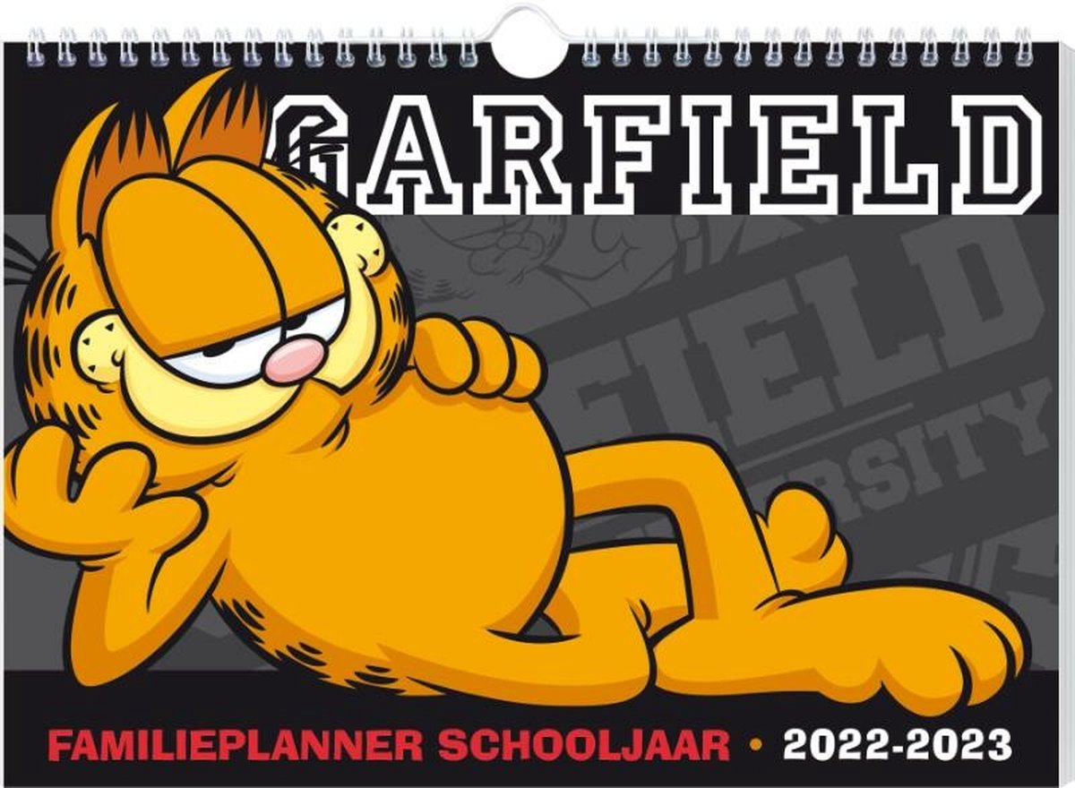 Garfield - Familieplanners schooljaar - 2022 -2023 | bol.com