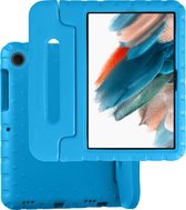 Hoesje Geschikt voor Samsung Galaxy Tab A8 Hoesje Kinder Hoes Shockproof Cover - Kindvriendelijke Hoesje Geschikt voor Samsung Tab A8 Hoes Kids Case - Blauw
