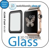 42mm full Cover 3D Tempered Glass Screen Protector For Geschikt voor Apple watch / geschikt voor Apple Watch 1 black edge