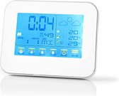 Nedis WEST401WT Weerstation Draadloze Sensor Alarmklok Weersvoorspelling