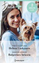 Julia Lægeroman - Helten i orkanen / Bølgernes brusen