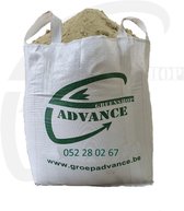 Pistezand voor buitenpiste 1m³ big bag