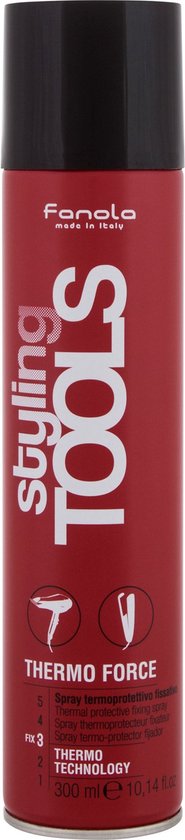 Fanola - Styling Tools Thermo Force Thermoprotective Fixative Spray 300Ml |  bol.com