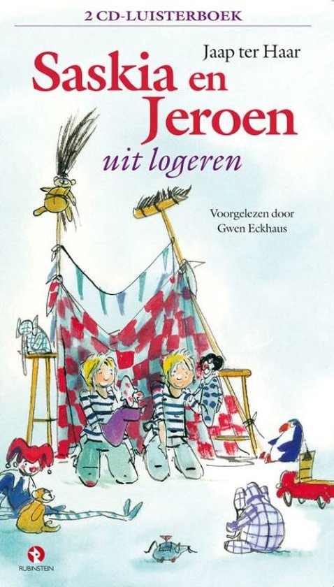 Cover van het boek 'Saskia en Jeroen - Uit logeren' van Jaap ter Haar