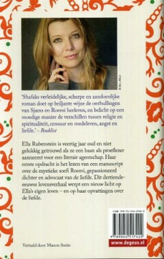 Liefde Kent Veertig Regels, Elif Shafak 9789044517422 Boeken bol