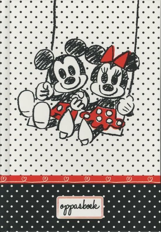 Cover van het boek 'Mickey & Minnie Oppasboek'