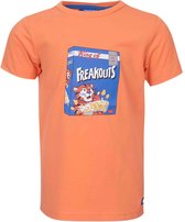 Someone T-shirt jongen fluo orange maat 122