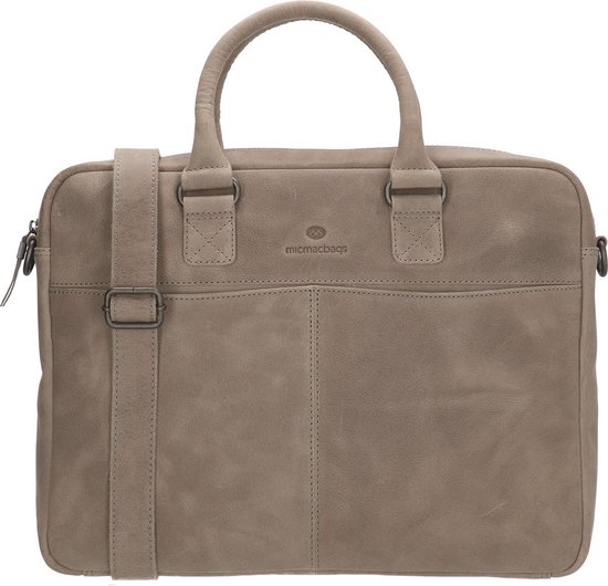 Micmacbags Malmö Laptoptas 15,6 inch (38 cm) Grijs