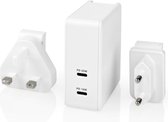 Nedis WCPD65W110WT Oplader met Snellaad Functie Wit