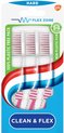 Aquafresh Tandenborstel Clean & Flex Hard 3 stuks