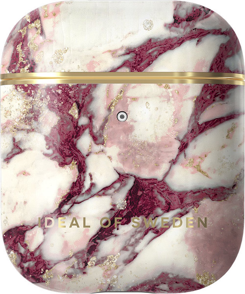 iDeal of Sweden Airpods - Airpods 2 hoesje - Calacatta Ruby Marble
