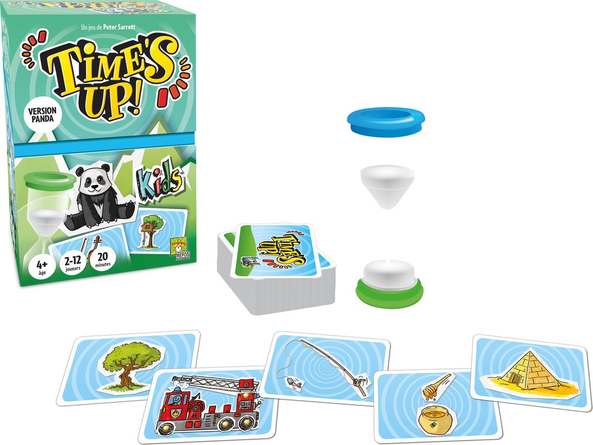 Spel met vragen en antwoorden Asmodee Time's Up Kids Panda (FR)