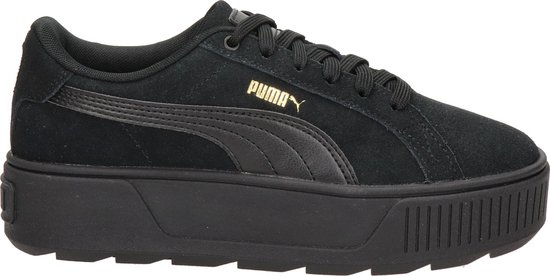 Puma Karmens Sneakers zwart Textiel - Dames - Maat 39 | bol.com